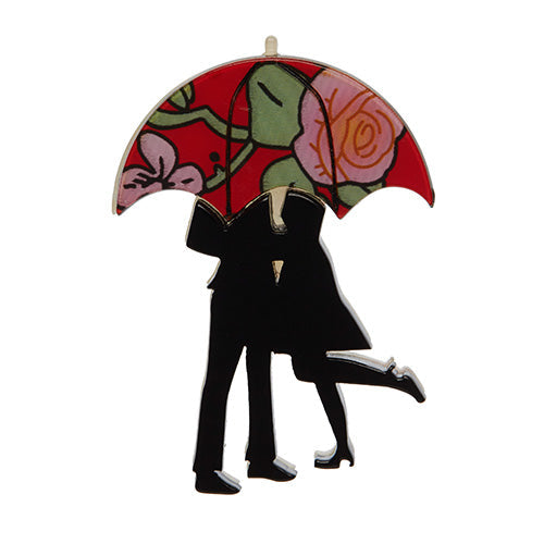 An Affair to Remember Brooch by Erstwilder - Silhouettes (2016)