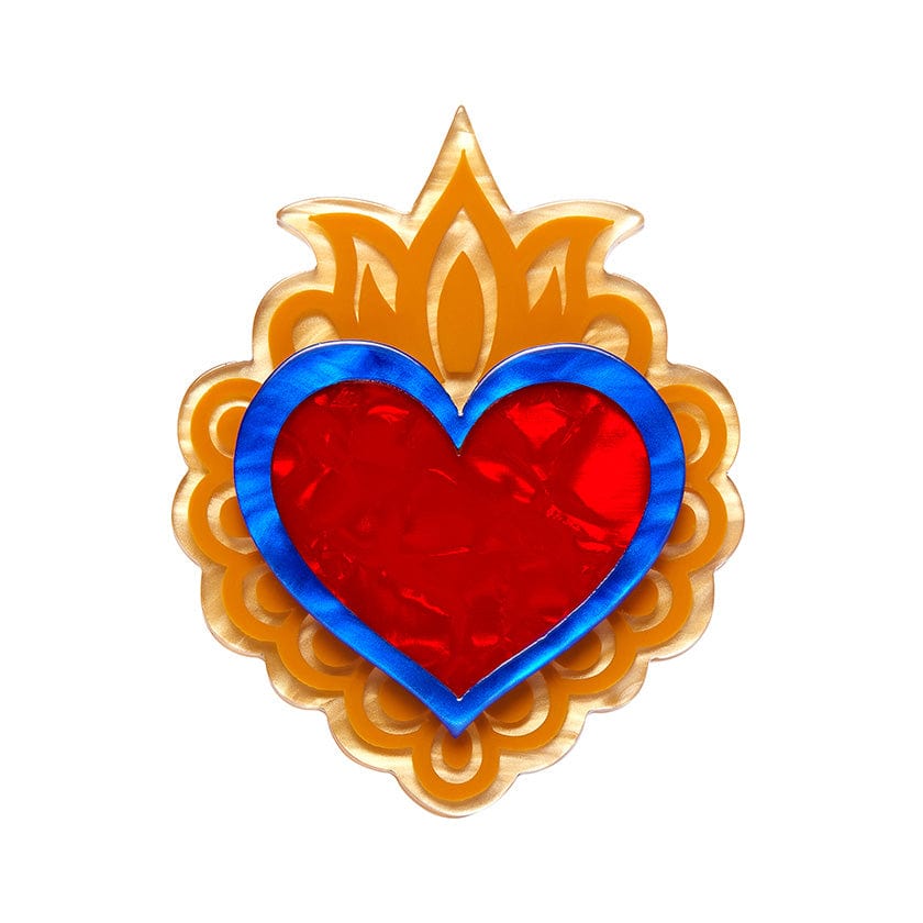Passion of the Heart Brooch by Erstwilder x Frieda Kahol (2024) - GWP
