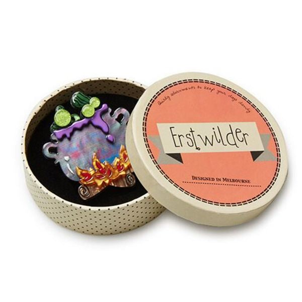 Erstwilder - Toile and Trouble Brooch - Things That Make You Say Boo! (2016)
