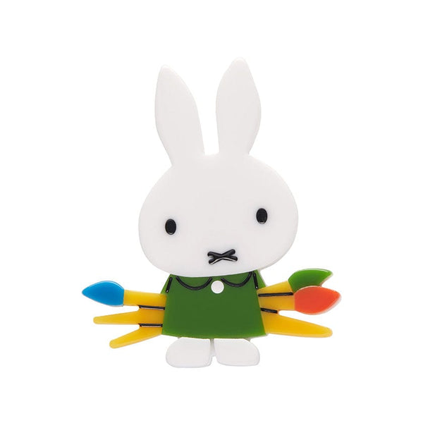Miffy The Artist Brooch by Erstwilder x Miffy (2022)