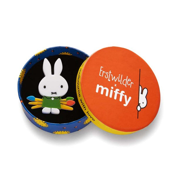 Miffy The Artist Brooch by Erstwilder x Miffy (2022)