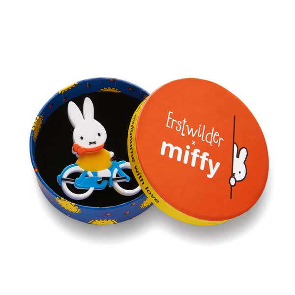 Miffy’s Bicycle Brooch by Erstwilder x Miffy (2022)
