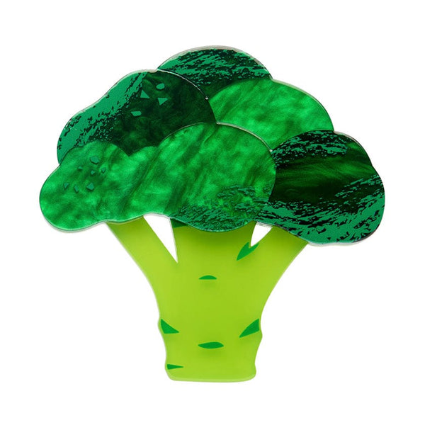 Erstwilder - Avocado Affair Brooch + Avocado Affair Drop Earrings + Brooc Star Brooch + Brocc Star Enamel Pin - In Praise of Veg (2025)