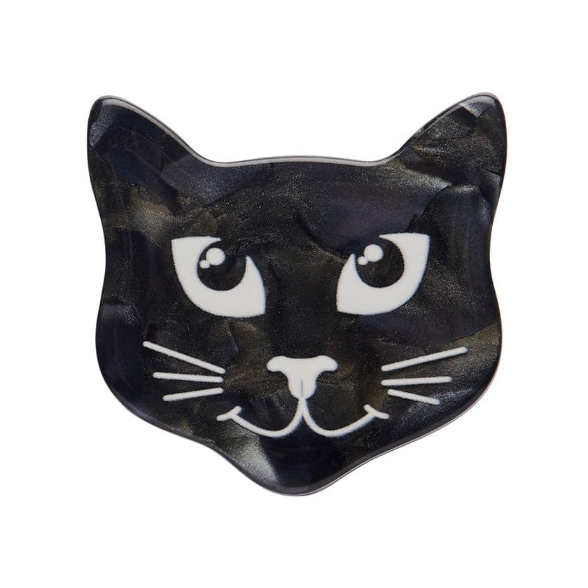 Erstwilder - Cat Head Mini Brooch - Best of Halloween (2024)