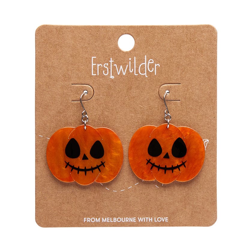 Erstwilder - Jack O Lantern Drop Earrings - Best of Halloween (2024)