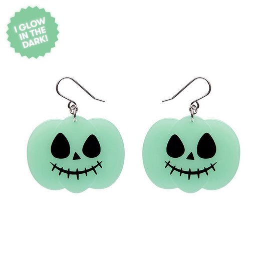 Erstwilder - Jack O Lantern Drop Earrings (Glow in the Dark) - Best of Halloween (2024)