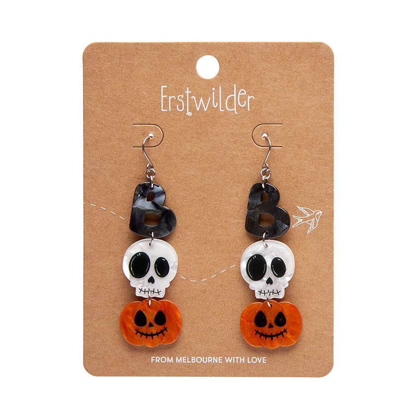 Erstwilder - Boo Drop Earrings (Multi) - Best of Halloween (2024)