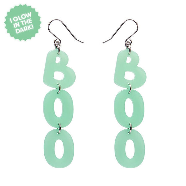 Erstwilder - Boo Drop Earrings - Glow in the Dark - Halloween (2024)