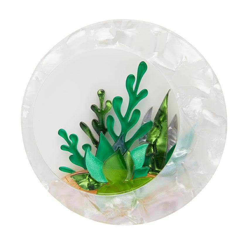 Botanical Abode Brooch by Erstwilder A Fuller Bloom (2019)