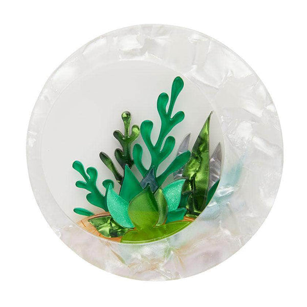 Botanical Abode Brooch by Erstwilder A Fuller Bloom (2019)