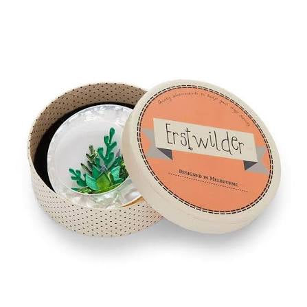 Botanical Abode Brooch by Erstwilder A Fuller Bloom (2019)