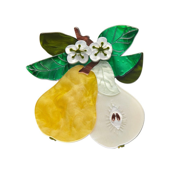 Erstwilder - Compare the Pear Brooch - Botanical Fruit (2023)