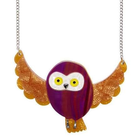 Erstwilder Spark the Owl Necklace - Into The Woods (2017)