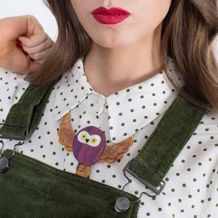 Erstwilder Spark the Owl Necklace - Into The Woods (2017)