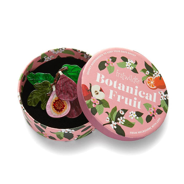 Erstwilder - Fig Monday Brooch - Botanical Fruit (2023)