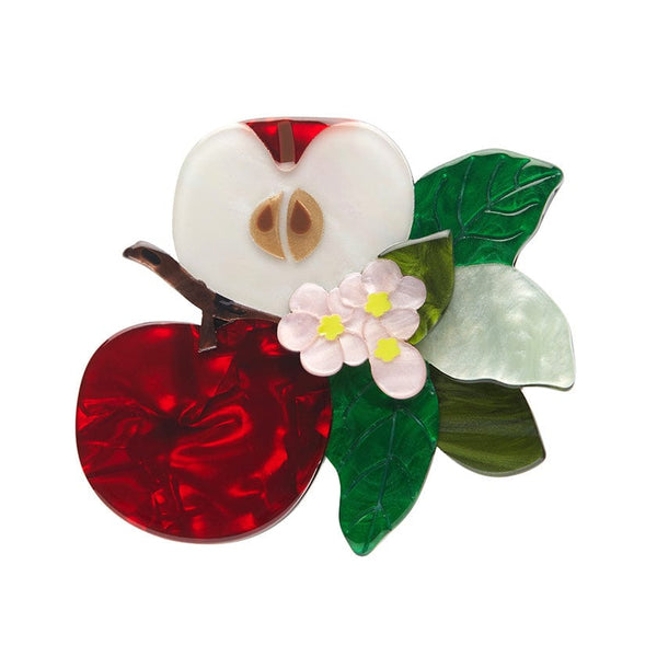 Erstwilder - She's Apples Brooch - Botanical Fruit (2023)