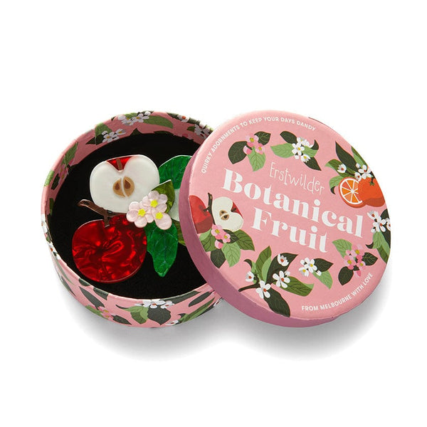 Erstwilder - She's Apples Brooch - Botanical Fruit (2023)