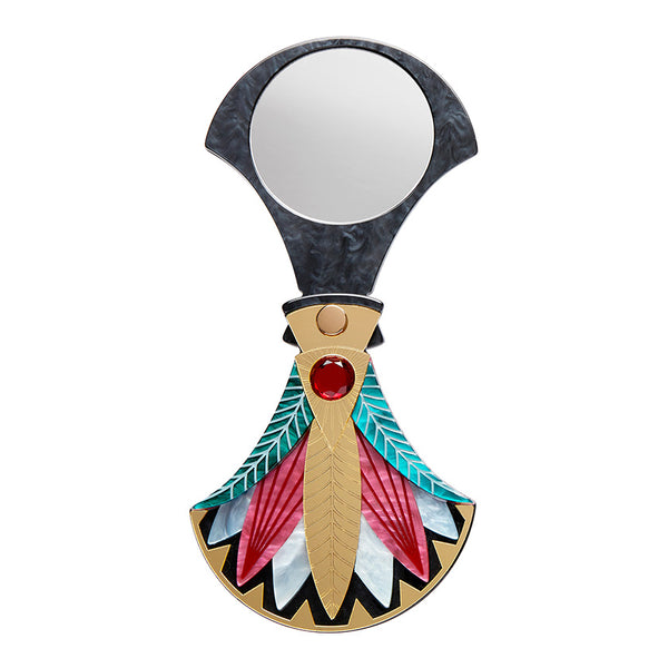 Erstwilder - Gift of the Nile Papyrus  Mirror Compact - Egyptian Revival (2022)