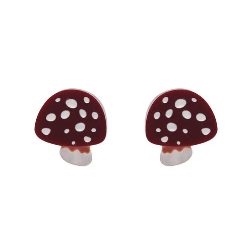 Erstwilder - Twinning Toadstools Stud Earrings - Fan Favorites Mushrooms (2022)