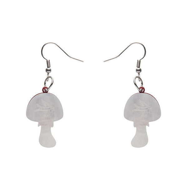 Erstwilder - Twinning Toadstools Drop Earrings - Fan Favorites Mushrooms (2022)