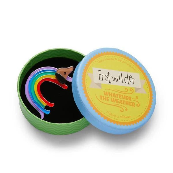 Erstwilder - Rainbow Ruff Brooch - Whatever the Weather (2020)