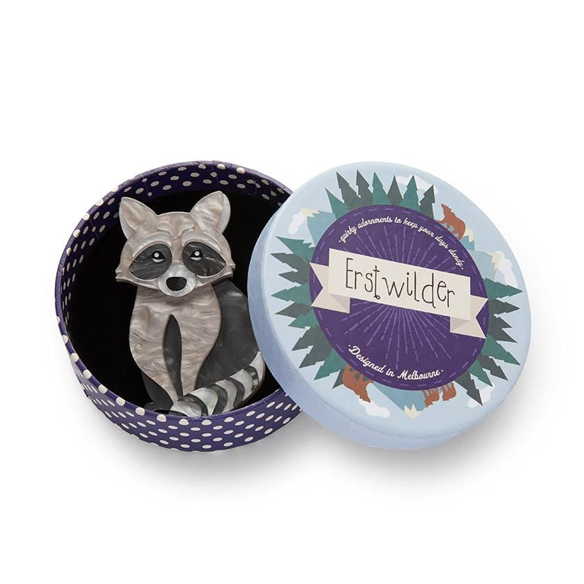 Erstwilder - Rocket's Riot Raccoon Brooch - Woodlands (2020)