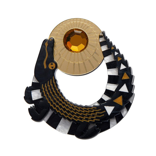 Erstwilder - The Nile Crocodile Brooch - Egyptian Revival (2022)