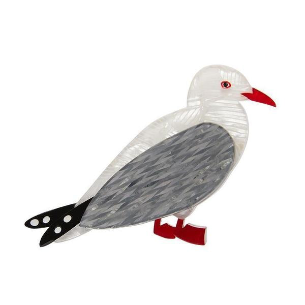 Erstwilder - The Chippy Caper Seagull Brooch - Jocelyn Proust (2021)
