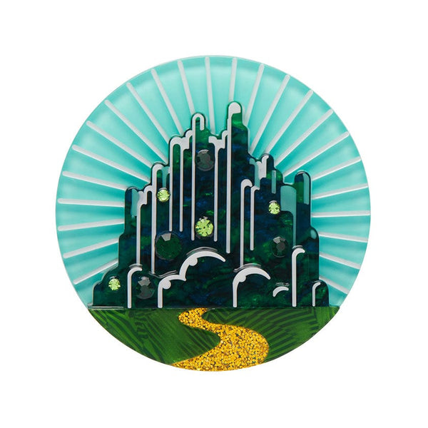 Emerald City Brooch | Erstwilder x Wizard of Oz