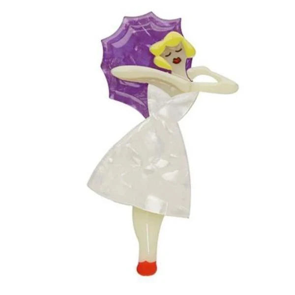 Erstwilder - Married to Marilyn Brooch (Purple) - Fan Favorites (2016)