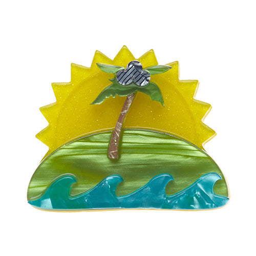 Erstwilder - Island In The Sun Brooch - Tiki Time (2016)