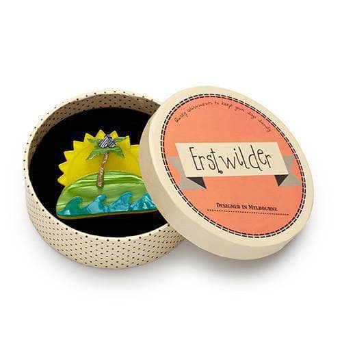 Erstwilder - Island In The Sun Brooch - Tiki Time (2016)