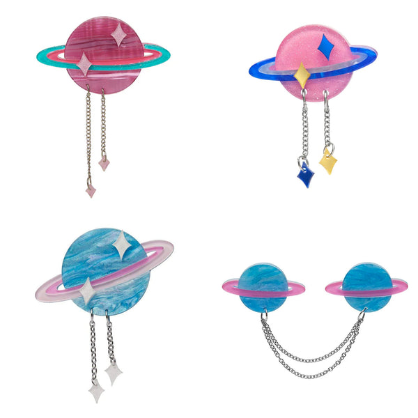 Erstwilder - God of Time Brooch - Mini Brooch - Brave New World Cardigan Clips Collection