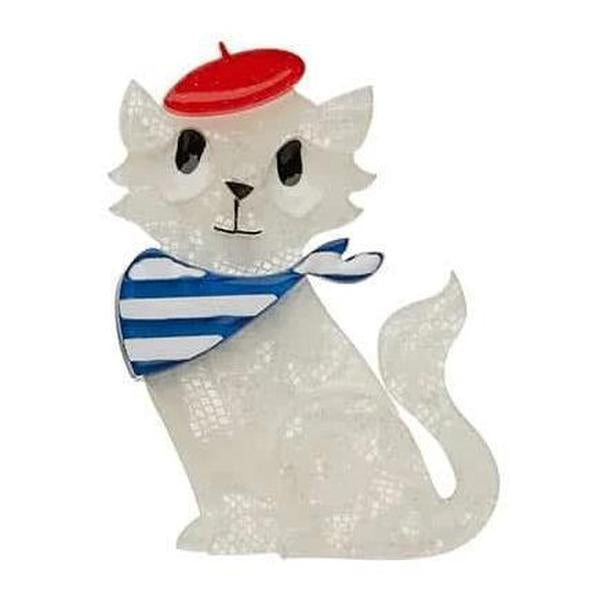 Erstwilder - Farrah the French Kitty Cat Brooch - Fan Favorites (2017)