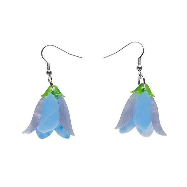 Erstwilder - Favourite Flower Bluebells Drop Earrings - A Floral Affair (2021)