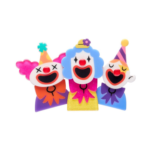 The Laughing Clowns Brooch By Erstwilder - A Day at The Fair (2026)