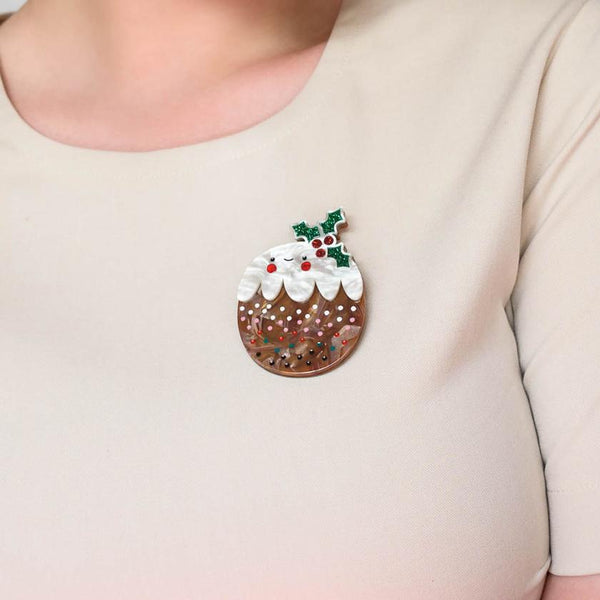 Plum Puddie Brooch - Erstwilder x Pete Cromer II (2020)