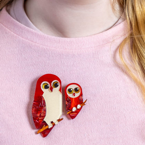 Eyes on You Owl Brooch Pair - Erstwilder By Your Side Brooch (2026)