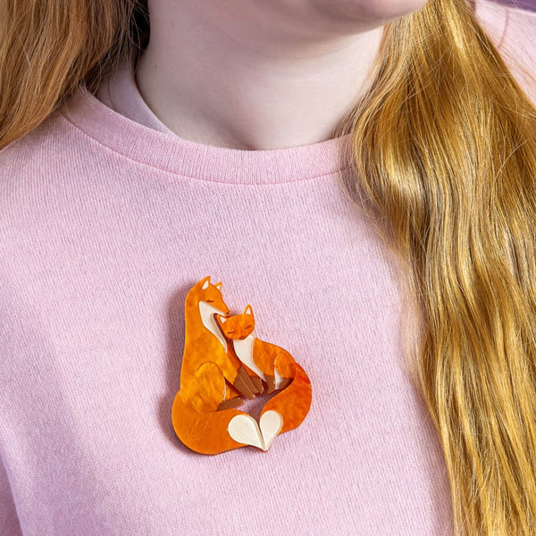 Through the Thicket Fox Brooch Pair - Erstwilder By Your Side Brooch (2026)