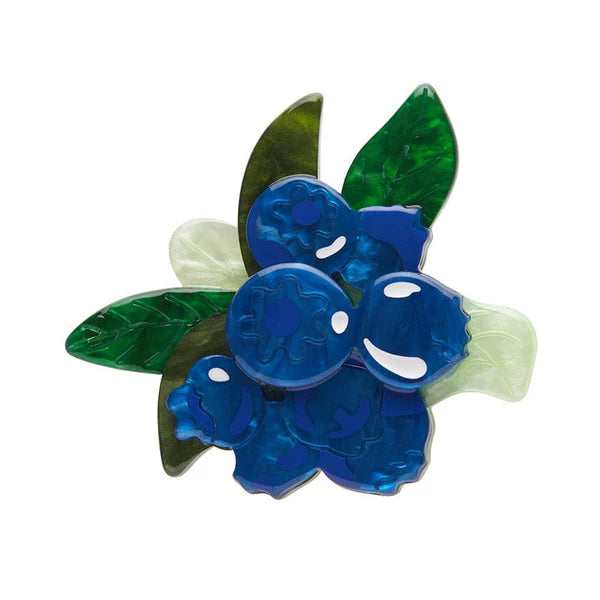 Blueberry Hill Brooch - Erstwilder Botanical Fruit (2023)