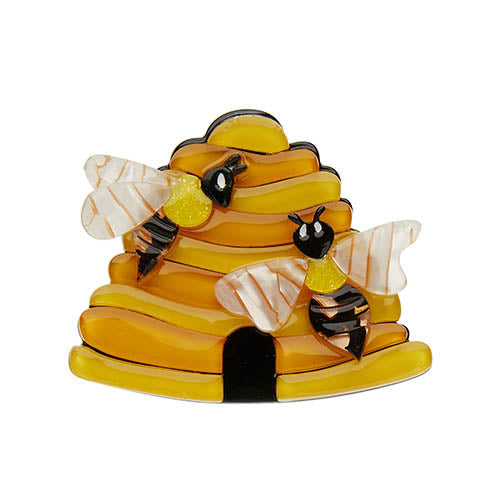 Erstwilder - Honey I'm Home Bee Brooch - A Little Bit of Country (2017)