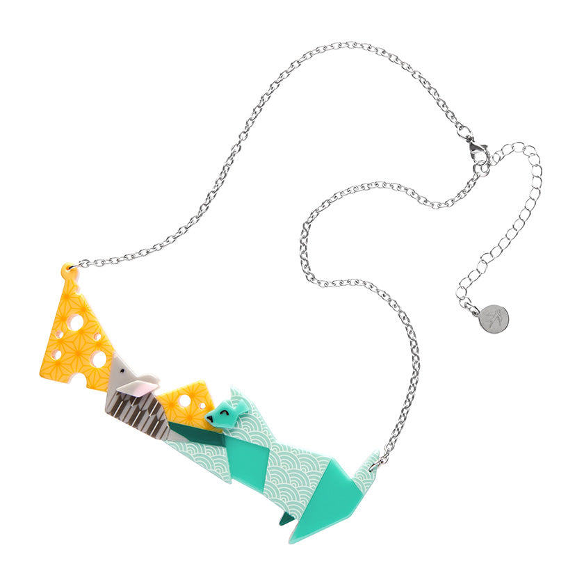 Erstwilder - Cat and Mouse Necklace - Origami (2023)