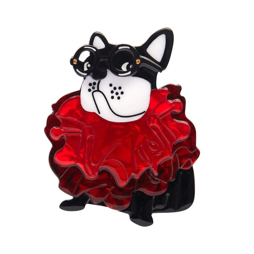 Erstwilder - Ruff Ruff-les Mini Brooch - Iris Apfel (2023)