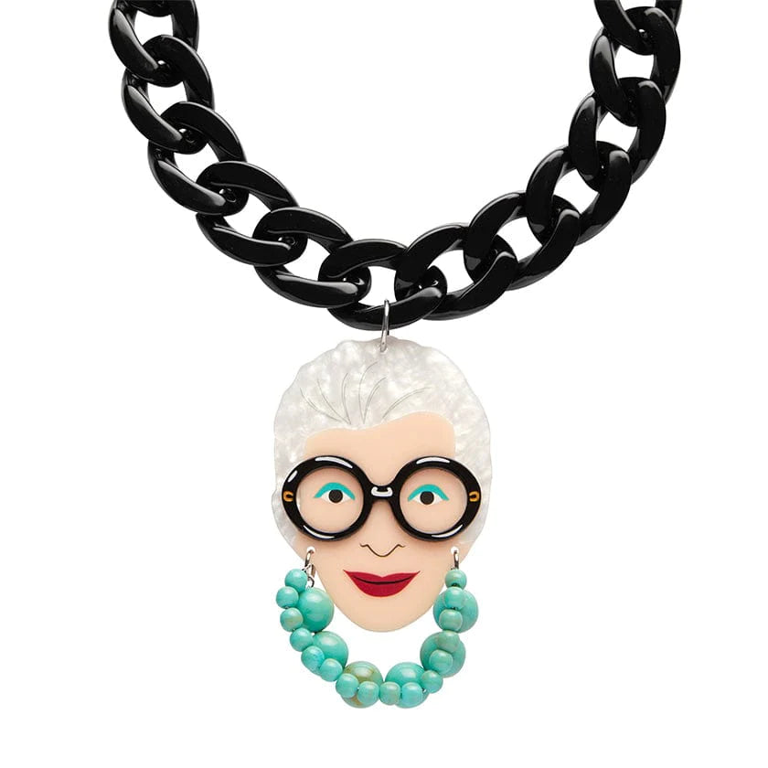 Erstwilder - Iris the Style Icon Statement Necklace - Iris Apfel (2023)