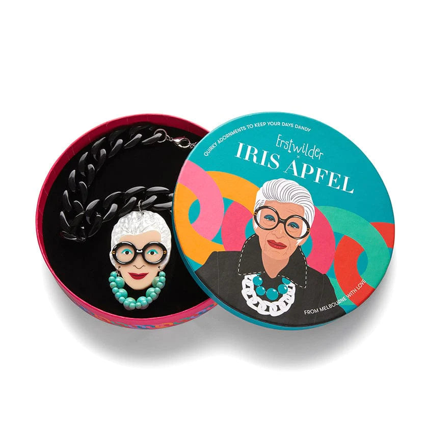 Erstwilder - Iris the Style Icon Statement Necklace - Iris Apfel (2023)