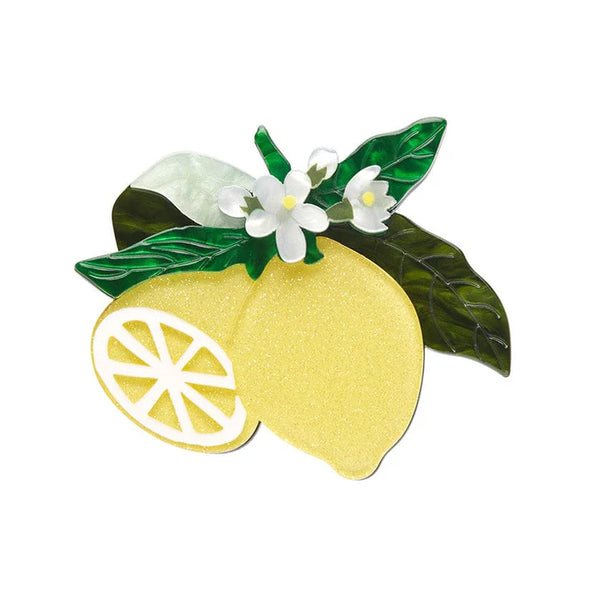 *HOLD* Erstwilder - Lemon Drop Brooch - Botanical Fruit (2023)