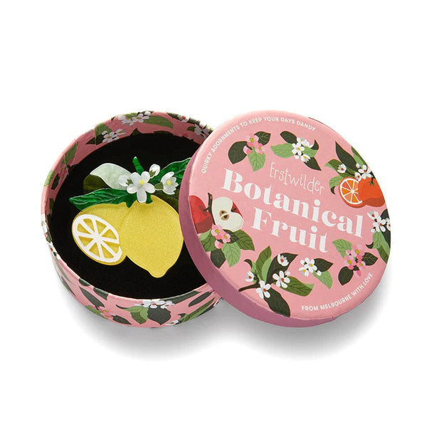 *HOLD* Erstwilder - Lemon Drop Brooch - Botanical Fruit (2023)