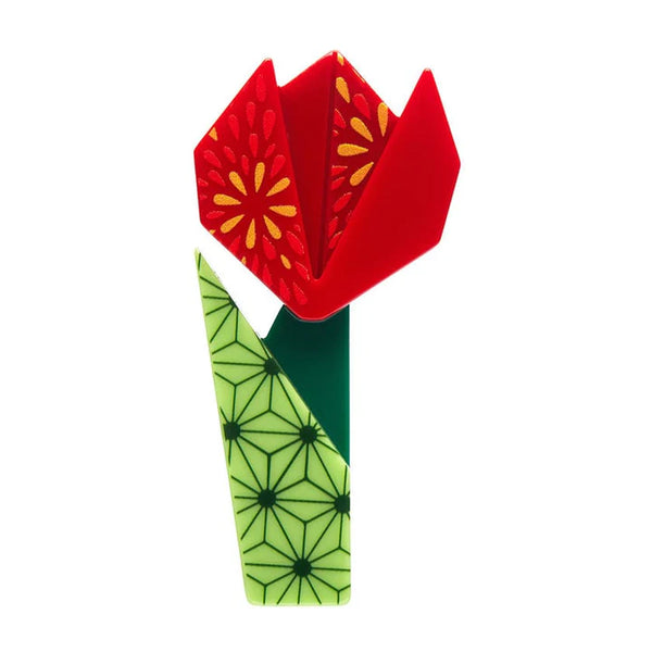 Erstwilder - To Wear a Tulip Brooch - Origami (2023) - GWP