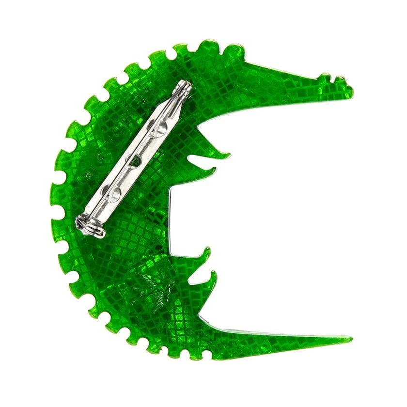 Erstwilder - A Crocodile Named Growl Brooch - Clare Youngs (2024)