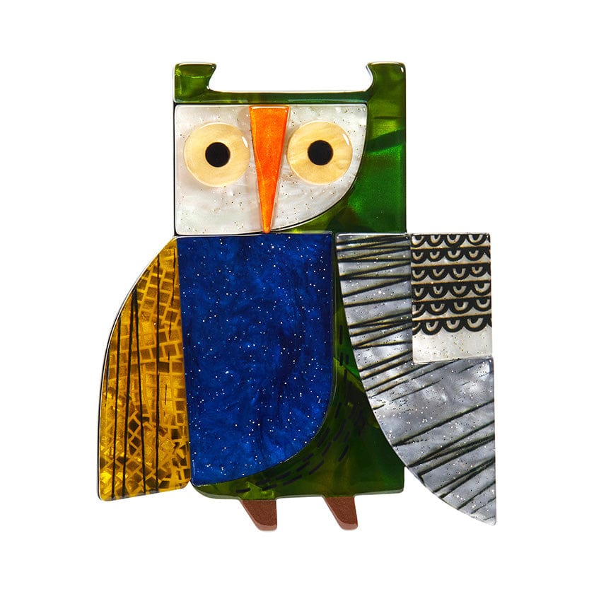 Erstwilder - An Owl Named Hoot Brooch- Clare Youngs (2024)